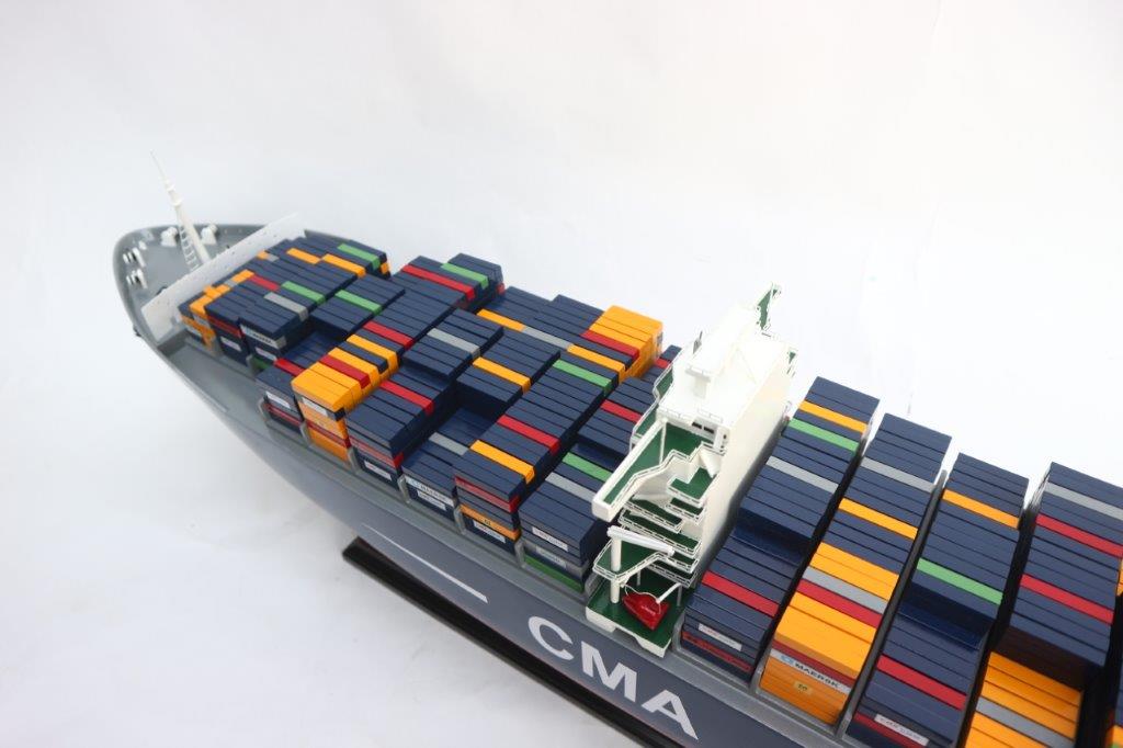 Mô hình tàu container CMA CGM MARCO POLO - 100cm