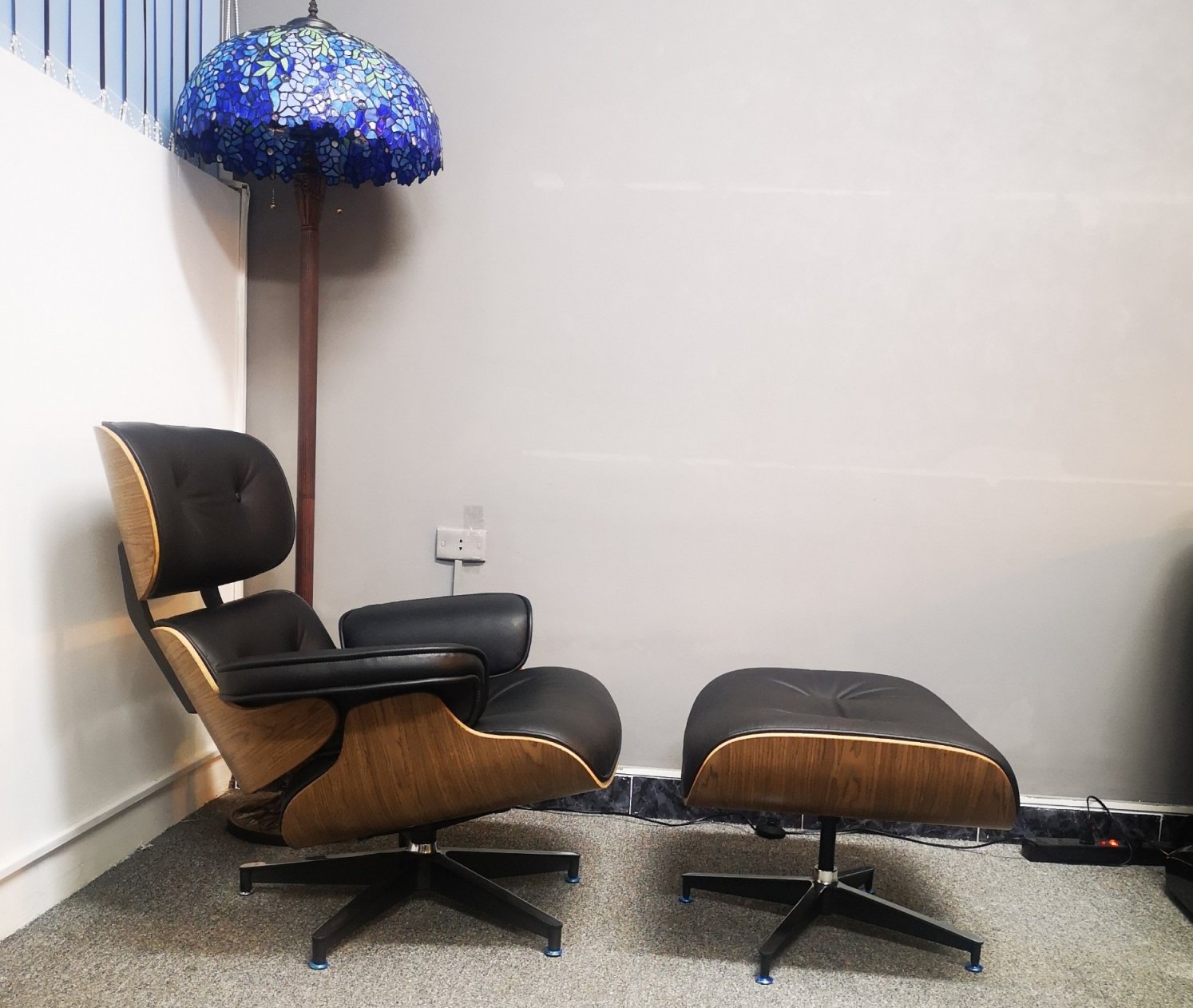 [BH 2 NĂM] Ghế thư giãn Herman Miller Eames Lounge &amp; Ottoman - ERGOHOME