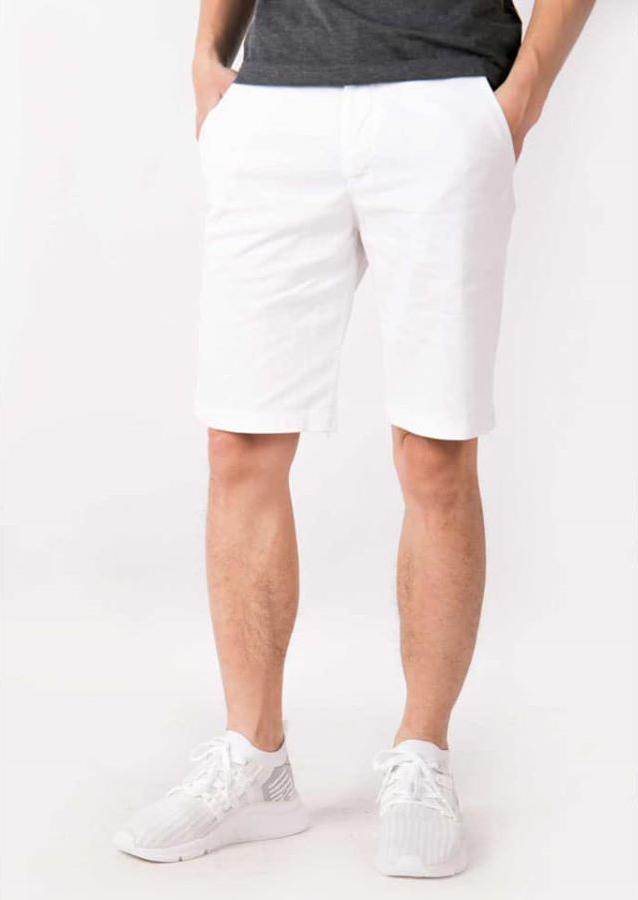 Quần Cộc Nam Trắng Chất Đũi SHORTTRANG04 - Short Trắng