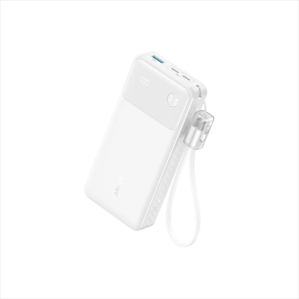 Pin sạc dự phòng 20000mAh Type C PD QC 3.0 30W Anker A1384 kèm Cáp Type C - Hàng Chính Hãng