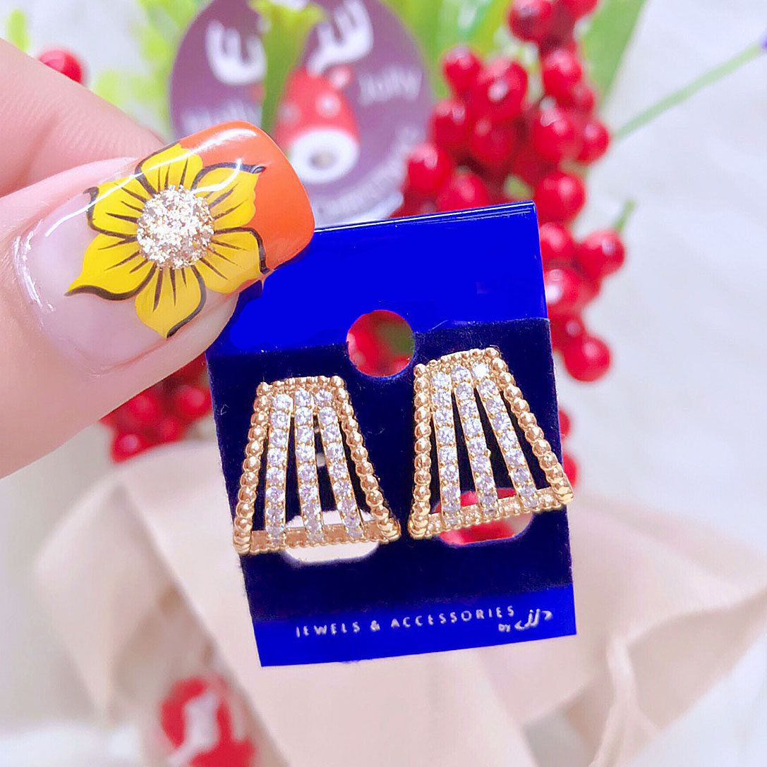 Đôi Bông Tay Mạ Vàng 18K Mẫu UH50.20.11
