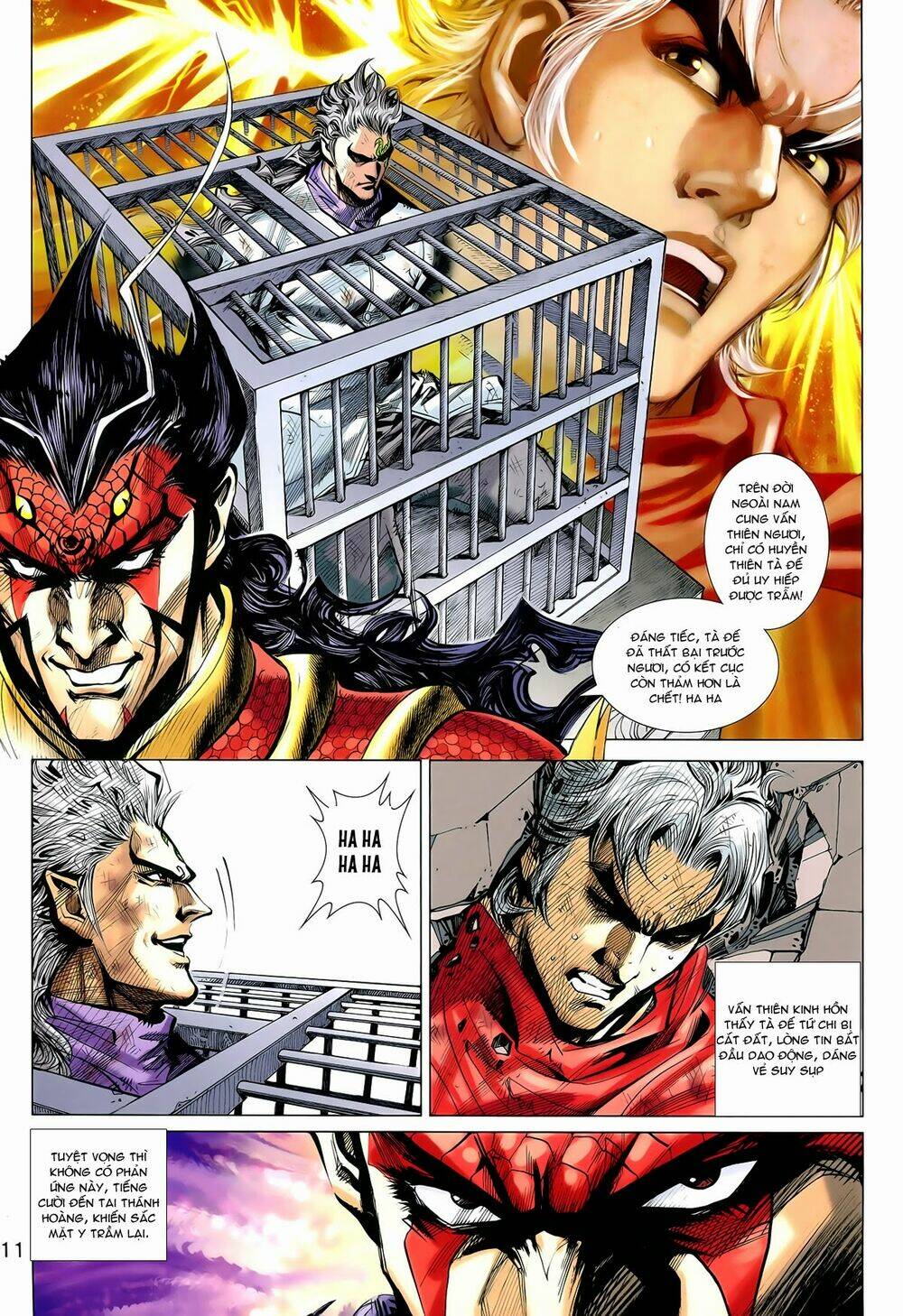 thần binh vấn thiên chapter 29 9