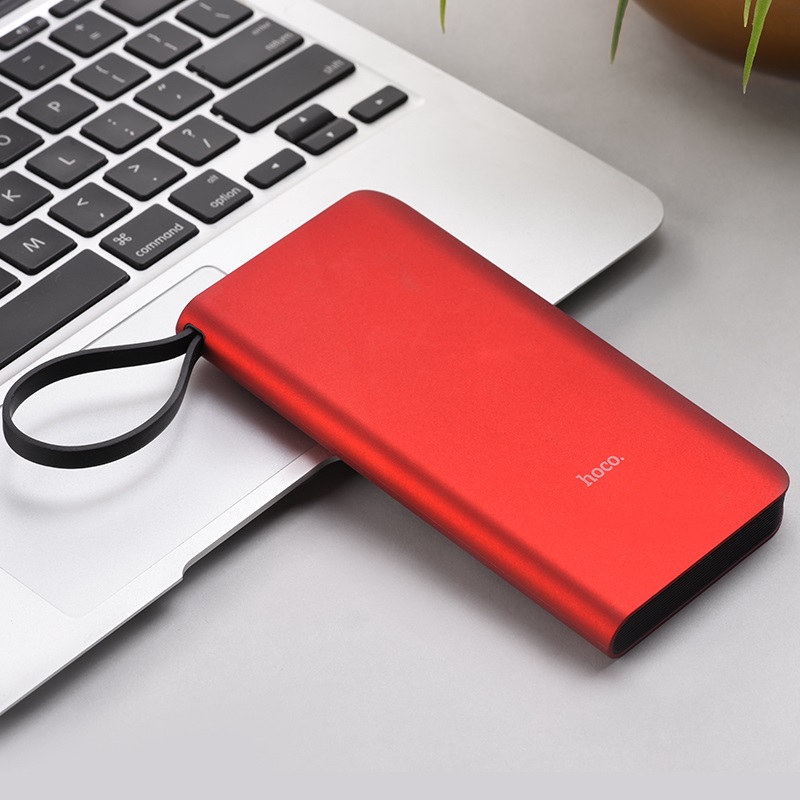 Pin Sạc Dự Phòng Hoco J25 New Power Dung Lượng 10000mAh Có Cáp Liền 12 Cm Cho Iphone - Chính hãng