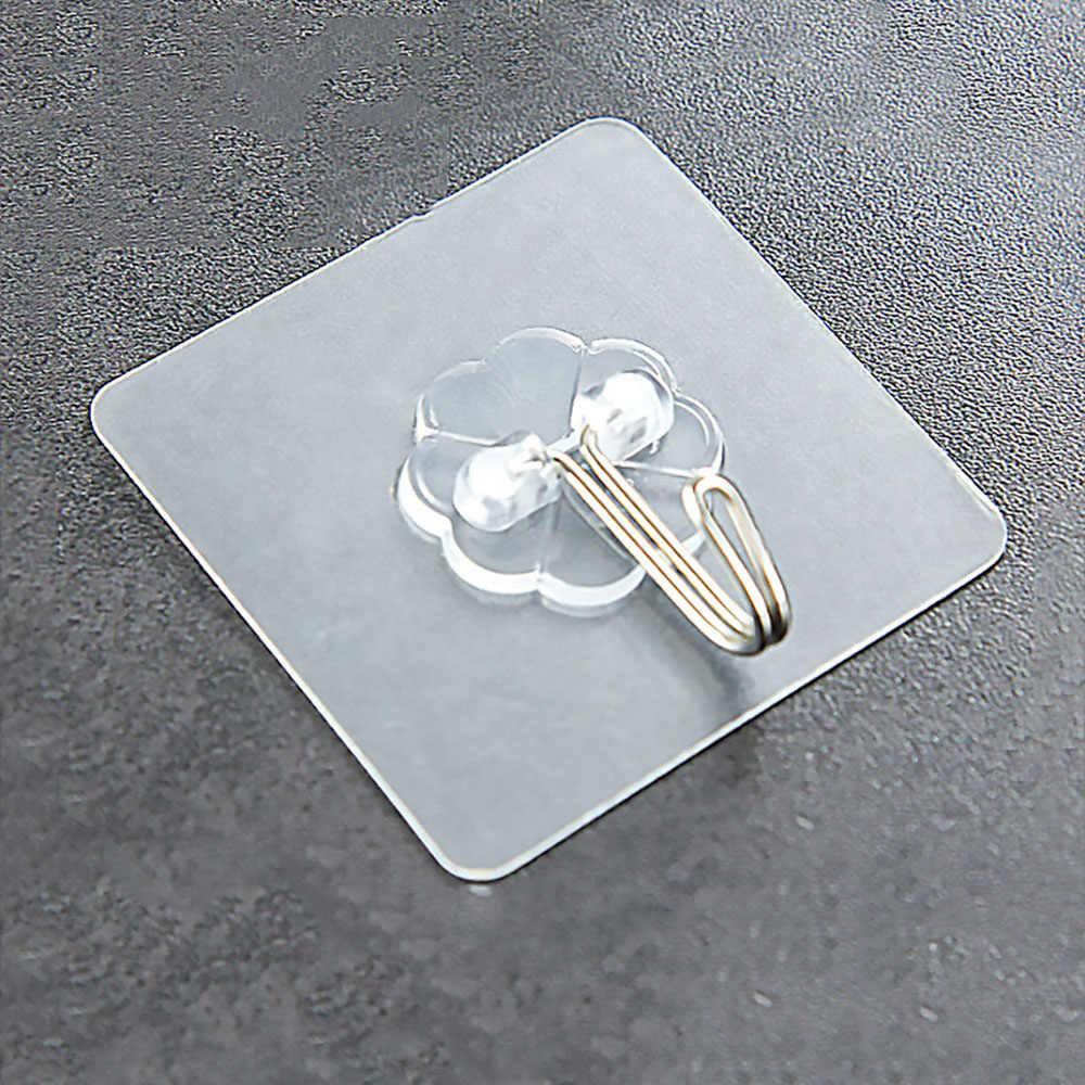 Combo 10 móc dán tường trong suốt đa năng, tiện dụng gia đình