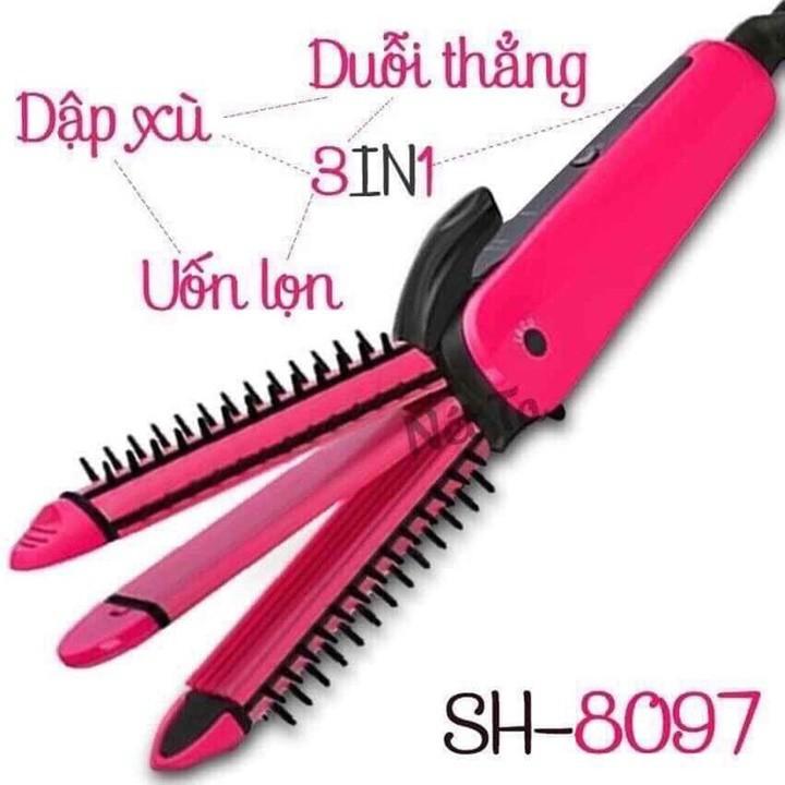 Lược điện đa năng 3 trong 1 No.v.a NHC-8890