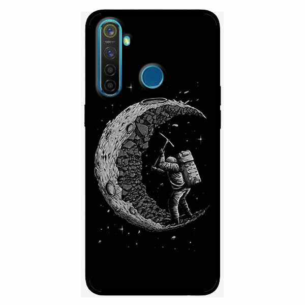 Ốp lưng in cho Realme 5 Đào Trăng