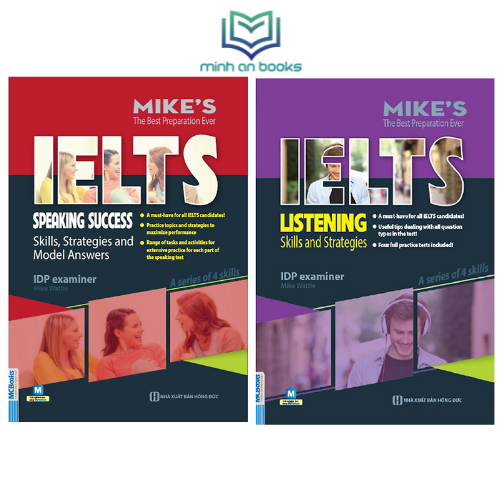 Bộ 2 Cuốn IELTS Speaking Sucess & Listening Skills Strategies - Luyện Thi IELTS Kỹ Năng Nghe & Nói - MinhAnBooks
