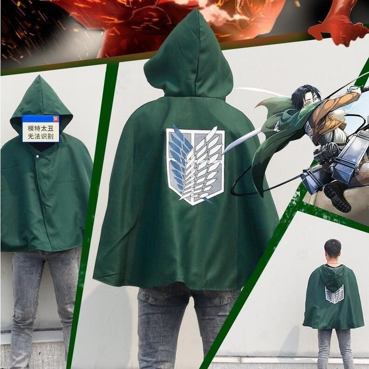 CỰC VÍP - Áo choàng cosplay đội trinh sát - Anime Attack on Titan có sẵn