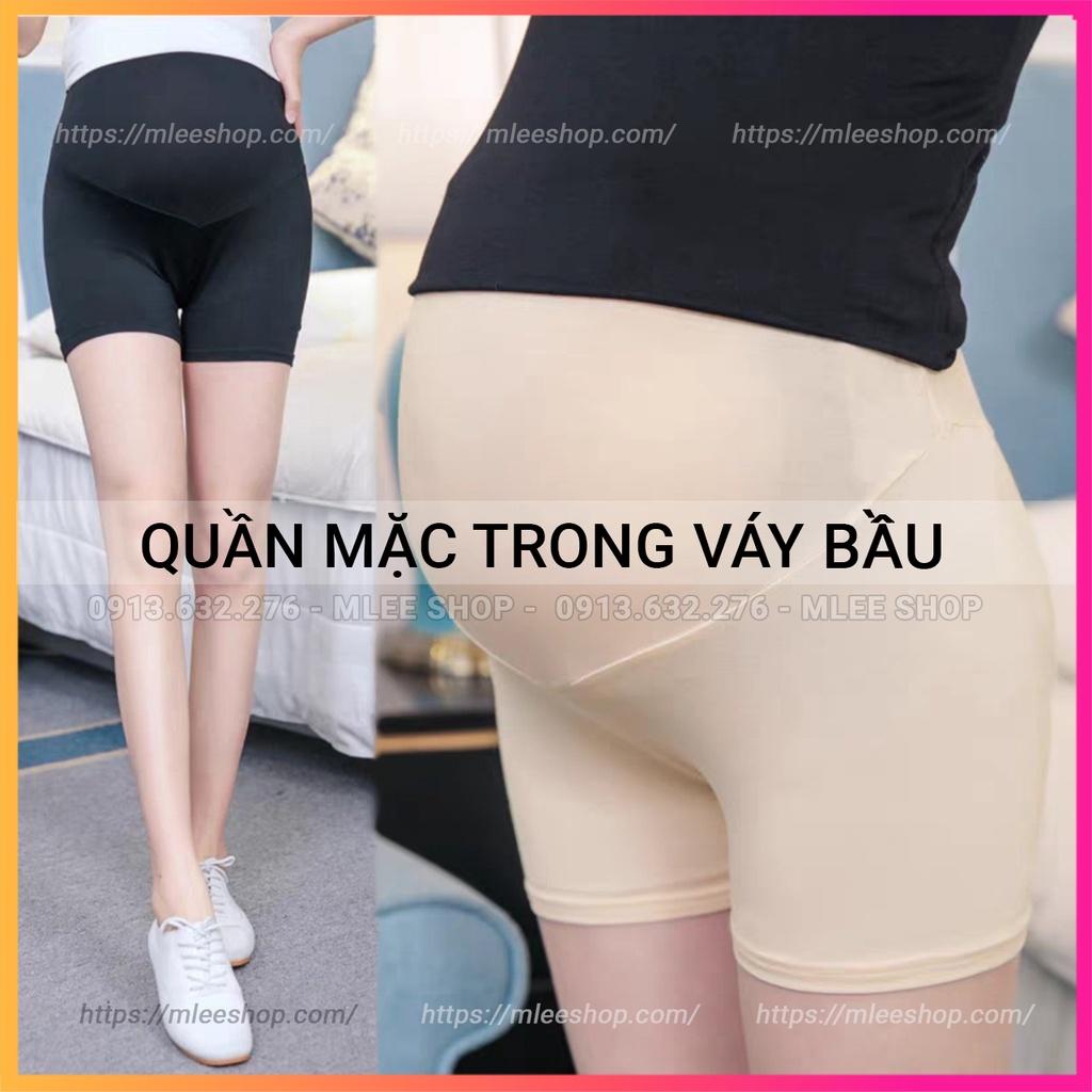 Quần mặc trong váy cho mẹ bầu