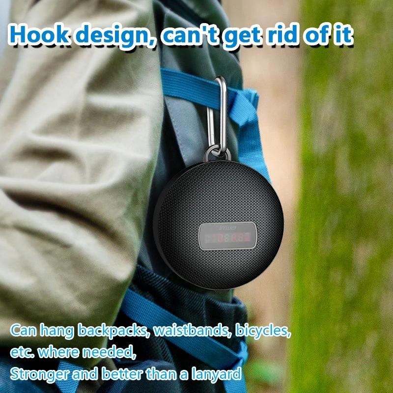 Loa Bluetooth Caixa De Som Hộp Âm Thanh Di Động Âm Nhạc Loa Siêu Trầm Mini Không Dây Cột Bocina Bluetooth Baffle Xe Đạp Xe Đạp To Màu Sắc: Phong Cách A Màu Đen