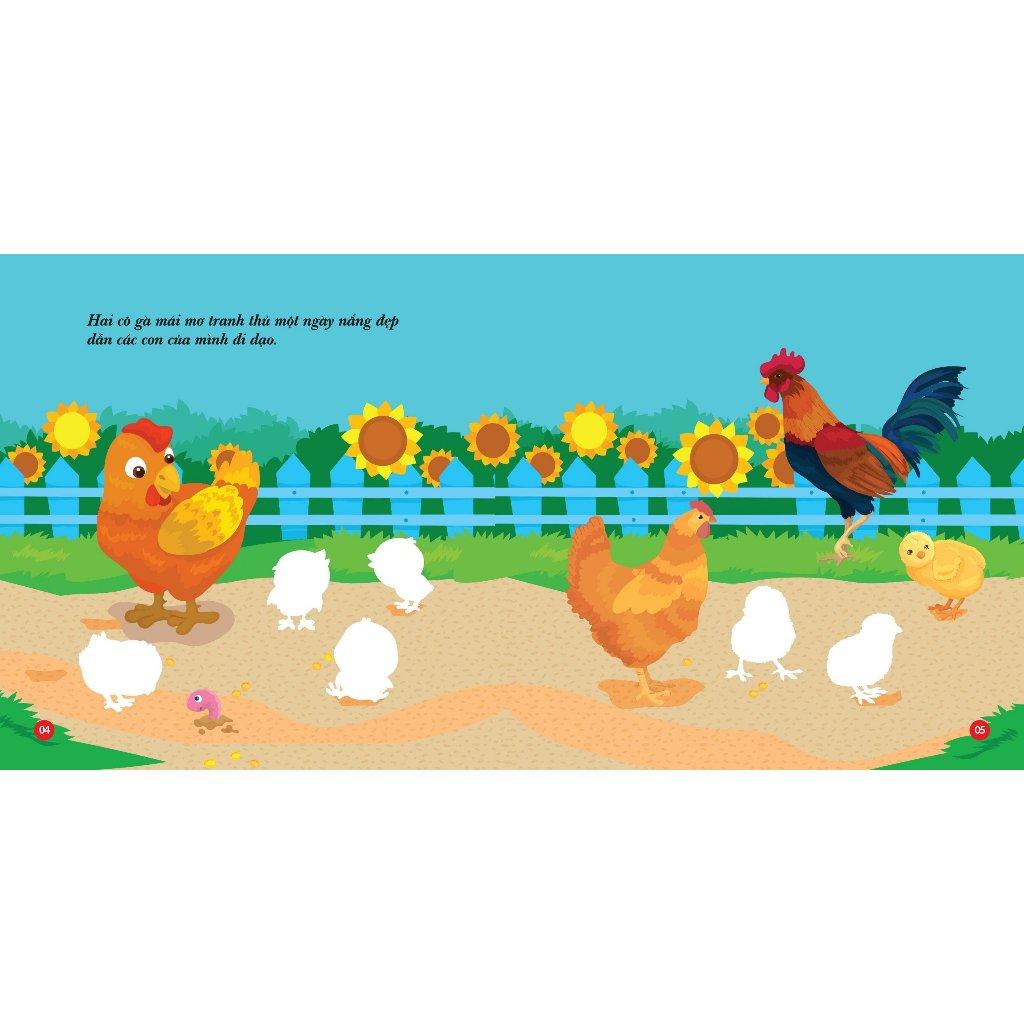 Sách - Bóc dán hình Động vật đáng yêu - Animal Stickers Tập 3 (VT) mk