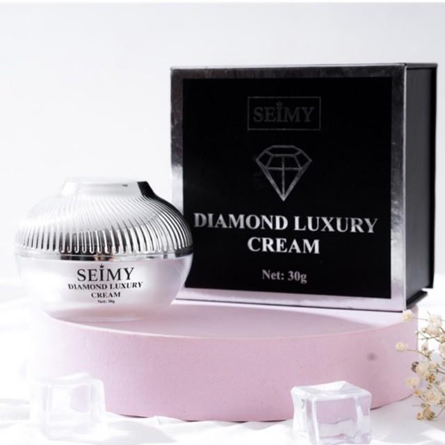 Kem dưỡng da mặt ban đêm face nhau thai Seimy - Diamond Luxury dưỡng trắng , cấp ẩm, mờ nám, ngừa mụn