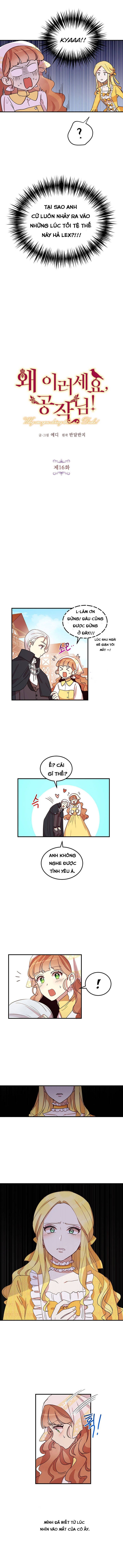 tại sao ngài làm điều này, công tước chapter 16 3