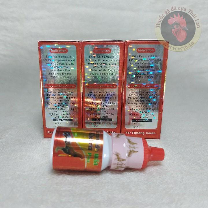 EXTRA PLUS - khò khè - xỗ mũi - sưng mặt - phân xấu - 1 lọ / 10ml