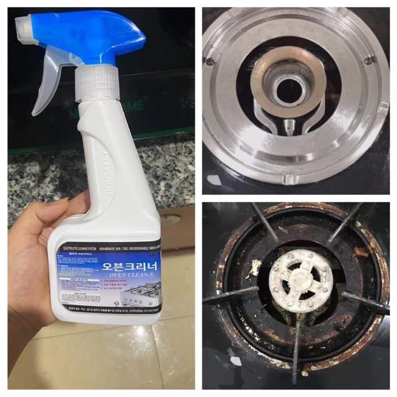 Tẩy dầu mỡ nhà bếp OVEN CLEAN _S 400ml nhập khẩu Hàn Quốc
