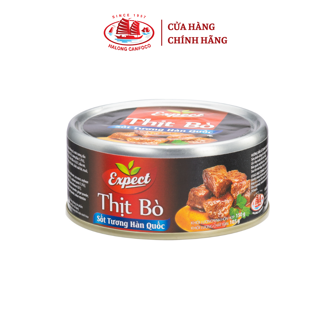 Bò sốt tương Hàn Quốc Expect - 150g - Đồ Hộp Hạ Long