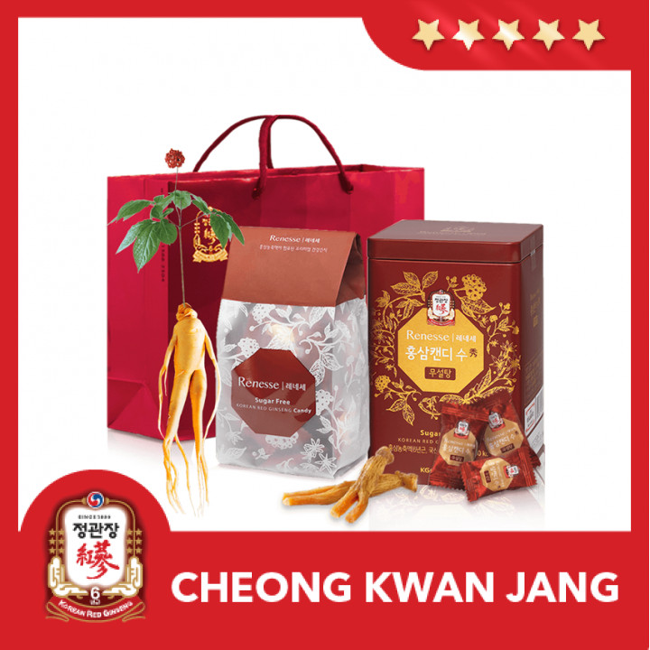 Kẹo Hồng Sâm Hàn Quốc Renesse KGC Cheong Kwan Jang - Ginseng Candy