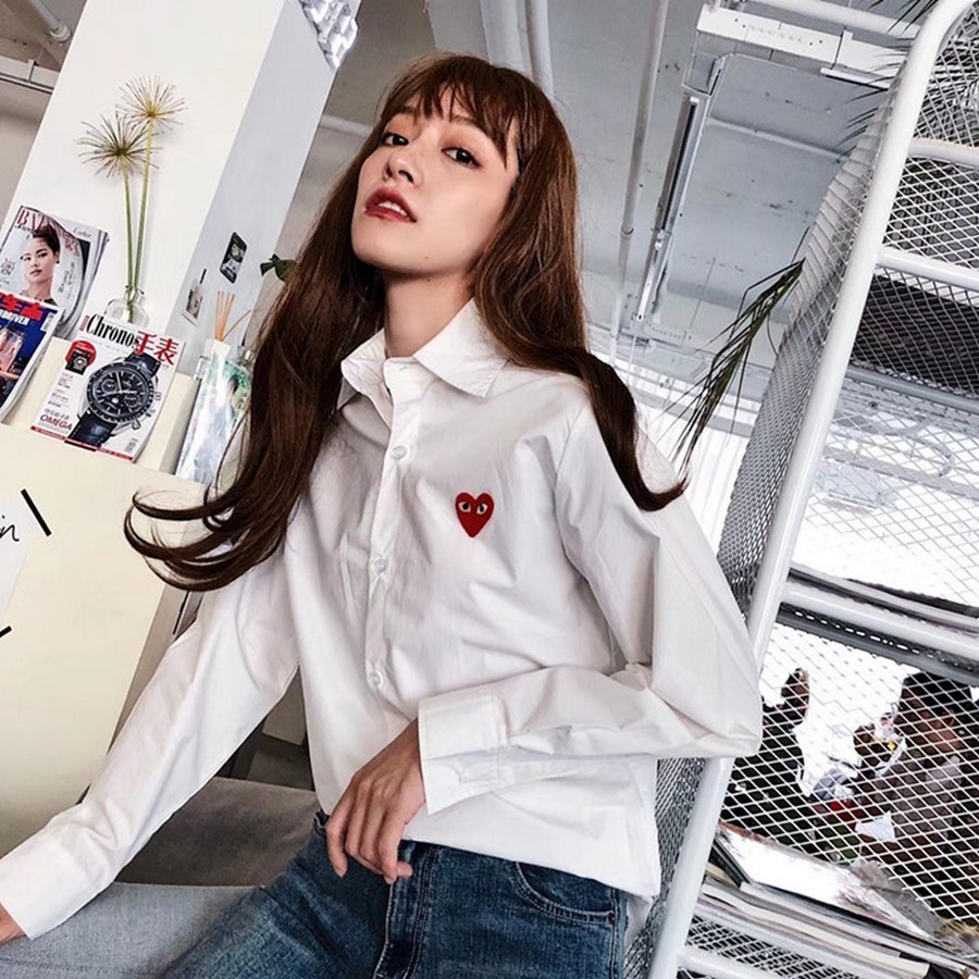 Áo Sơ Mi Unisex Trái Tim