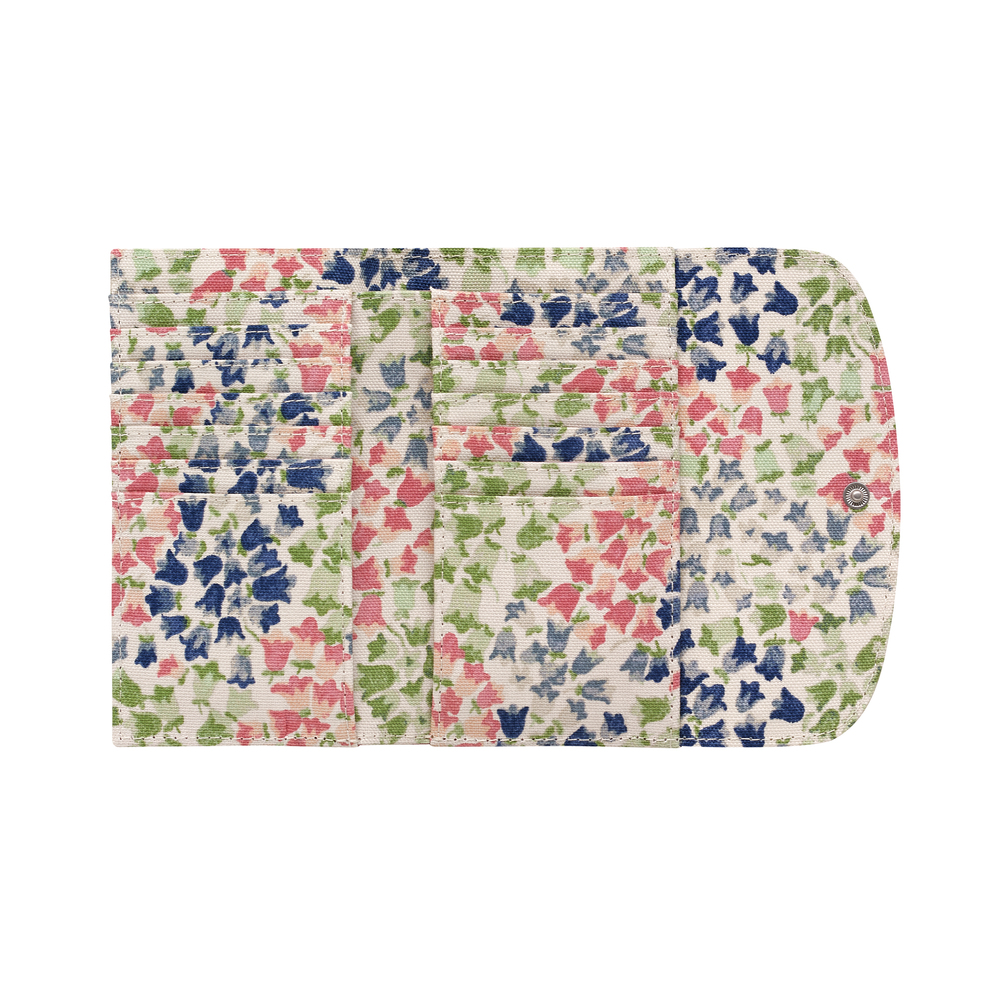 Ví gập Cath Kidston họa tiết Tiny Painted Bluebell (Foldover Wallet Tiny Painted Bluebell)