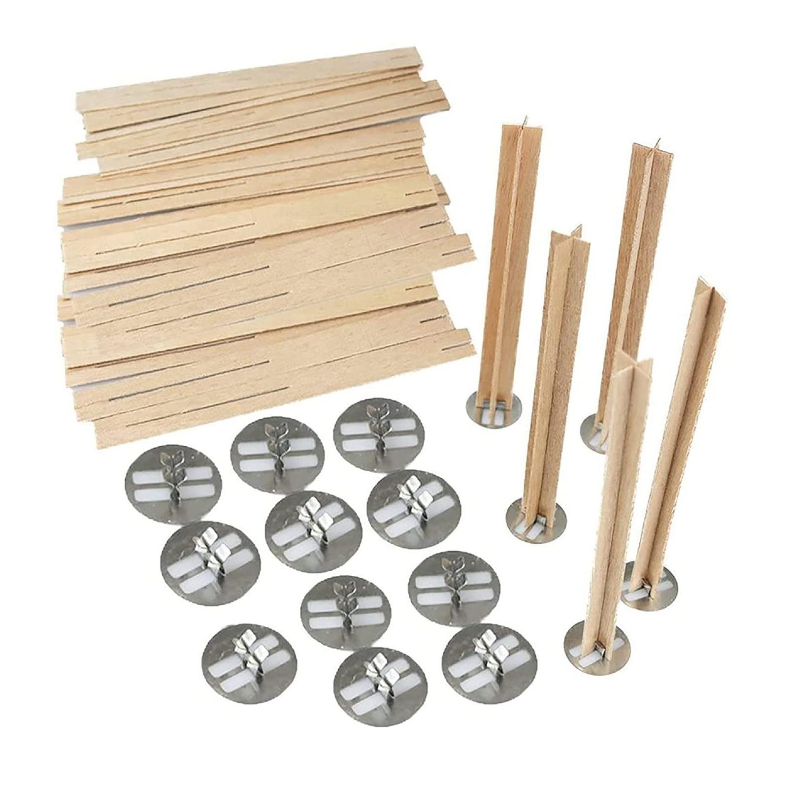 Candle Making Set Tools Set Candle Wicks Iron Stand Supplies for DIY Candles