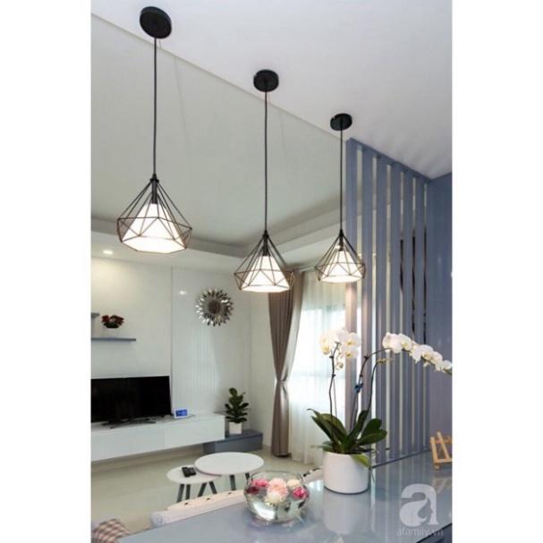Đèn thả kim cương fi 250 và bóng 5w, đèn thả quán coffe DT HQ