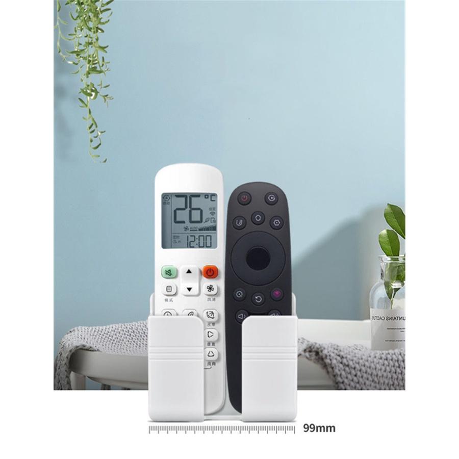 Giá đỡ dán tường đa chức năng treo điện thoại khi sạc, điều khiển từ xa.