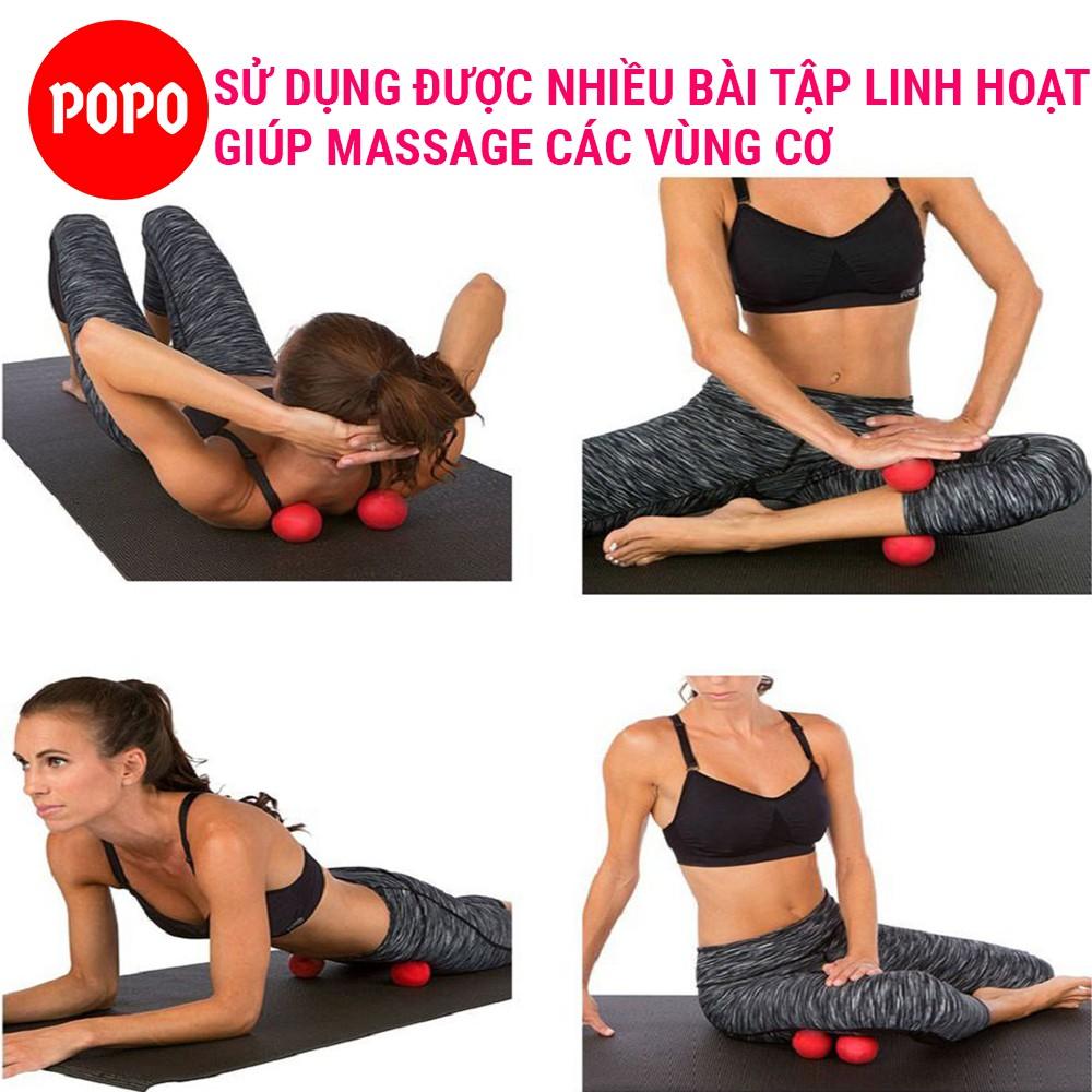 Bóng massage giúp thư giãn cơ bắp trị liệu hiệu quả kích hoạt các điểm thần kinh dành cho tập thể hình POPO