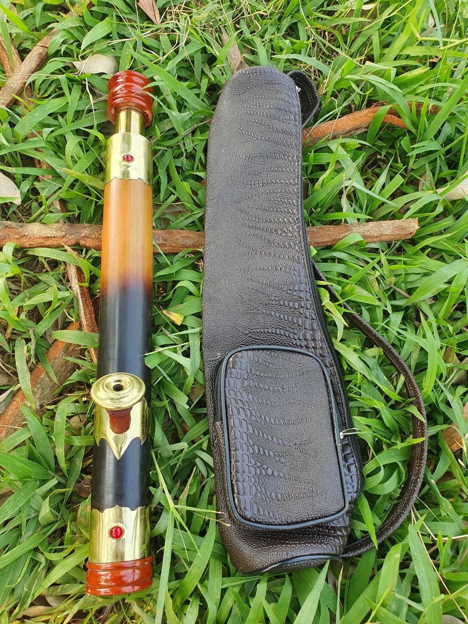 Điếu rút kèm bao da