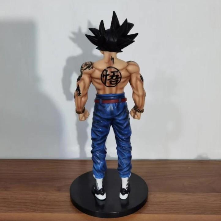 Mô hình Figure dragon ball 7 viên ngọc rồng hình xăm songoku 28cm