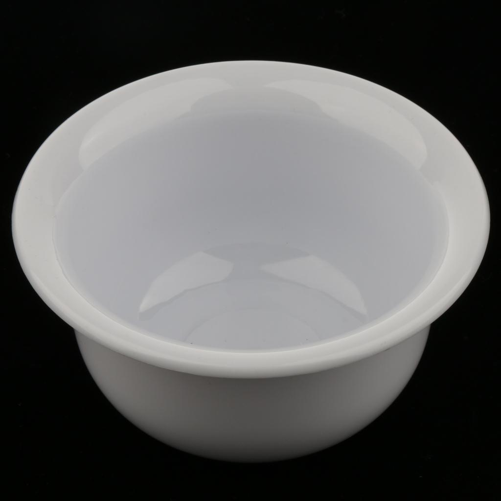 Silver Shave Set for Men, Shaving Stand with Soap Bowl Set - Fits for Most Razors and Brushes