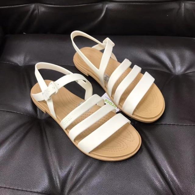 Sandal nữ - Sandal nhựa mềm sắc màu cho nữ