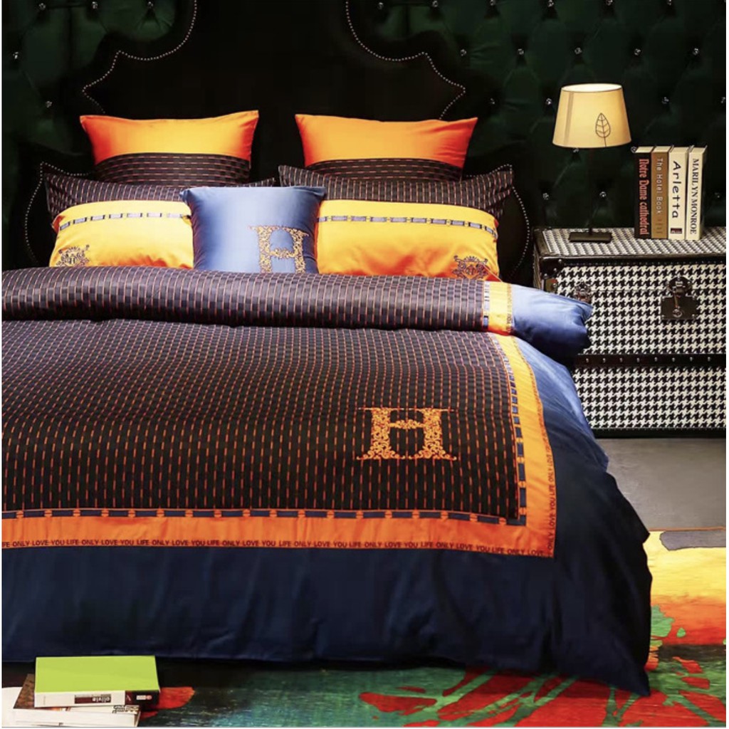 Bộ ga gối giường phong cách hoàng gia quý tộc BEDDING SET HERITAGE