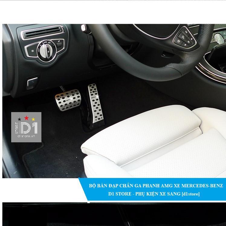 Bộ bọc bàn đạp chân ga và phanh AMG cho xe Mercedes Benz C200 C250 E200 GLC200 GLC250 GLC300 B Class