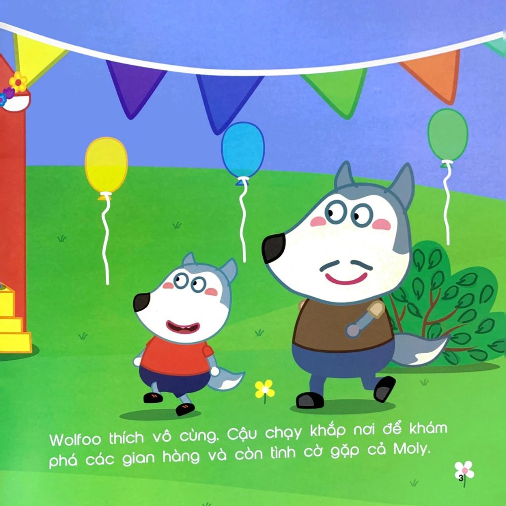 Sách Wolfoo Ehon - Tháp Cốc Sau Cơn Lốc