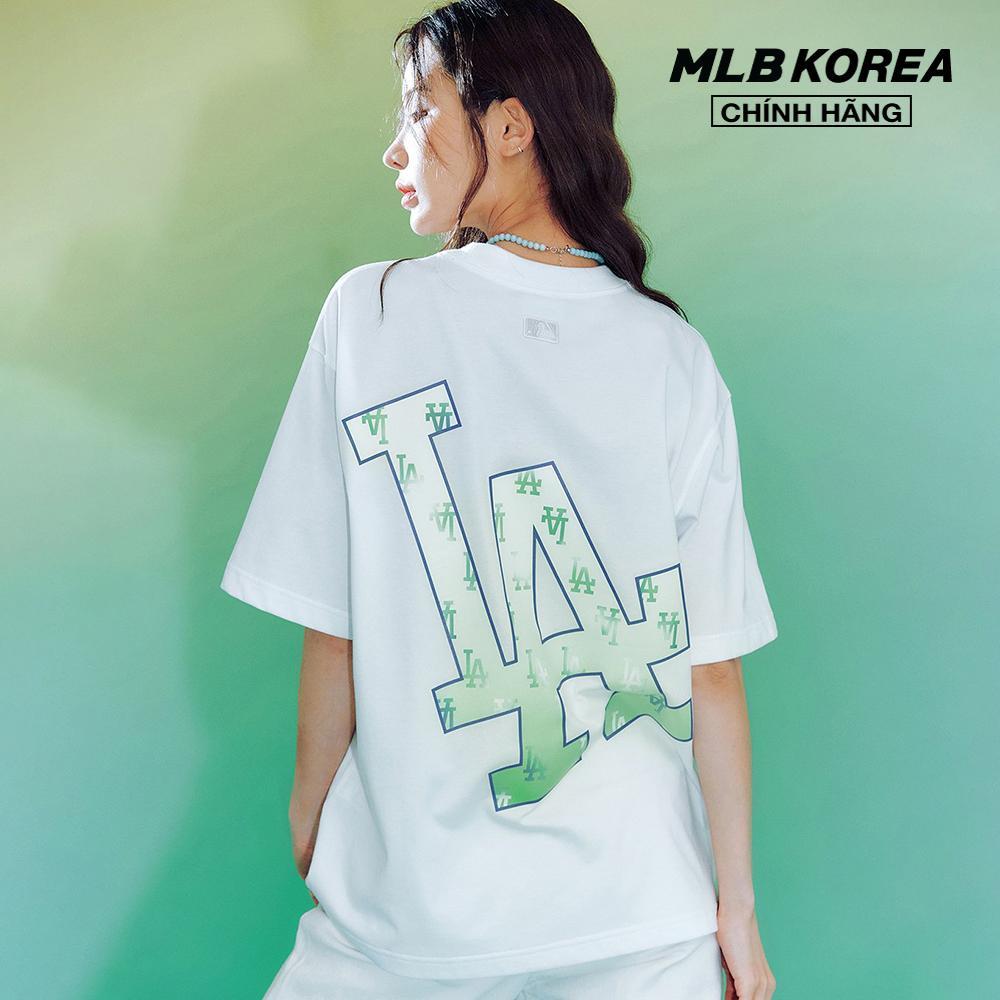 MLB - Áo thun unisex cổ tròn tay ngắn Gradient Monogram Clipping Overfit 3ATSM0633