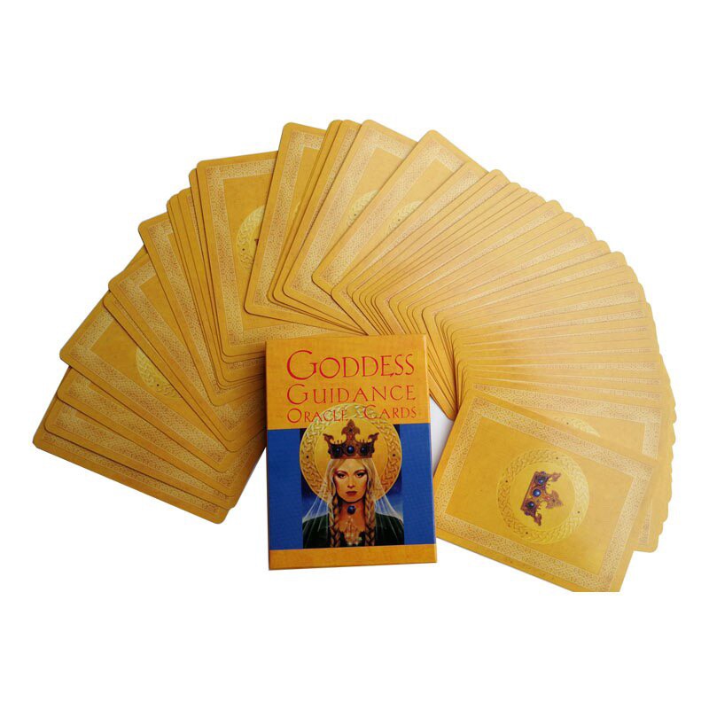 Combo Bộ Bài Bói Tarot Goddess Guidance Oracle Cards Cao Cấp và Túi Nhung Đựng Tarot và Khăn Trải Bàn Tarot