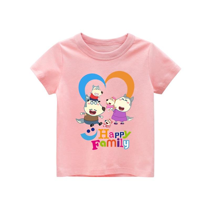 Áo thun trẻ em SÓI BABY 8 màu áo, đầy đủ size có big size, MÀU KHÁC NHẮN TIN SHOP