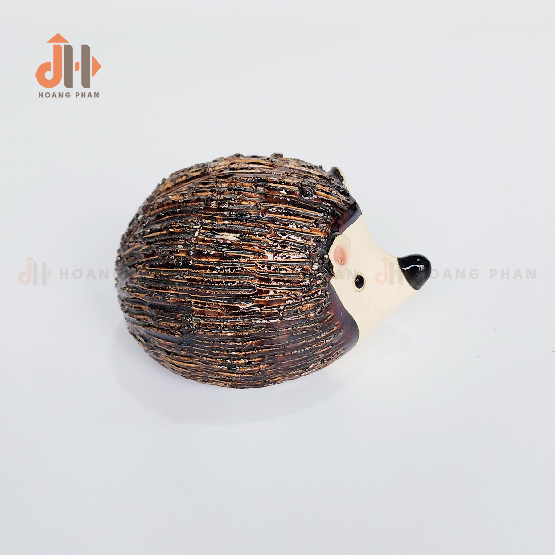 Nhím Gốm Trang Trí Tiểu Cảnh
