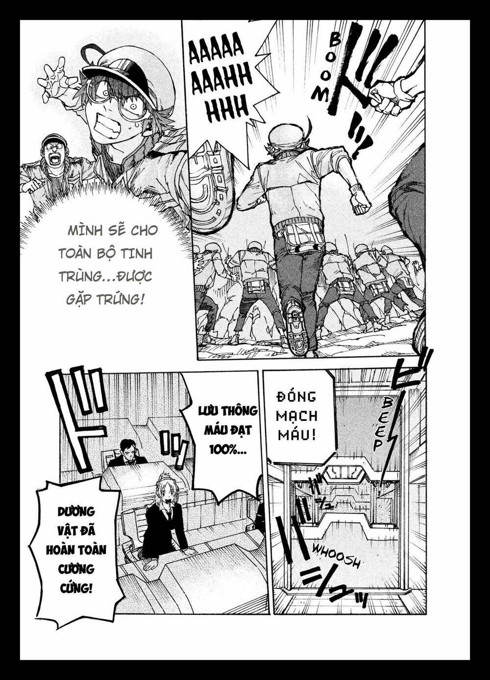 biệt đội tế bào black - hataraku saibou black chapter 3 22