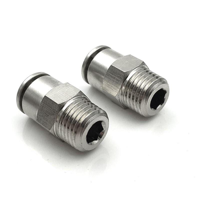 Khớp nối nhanh Inox - co nối nhanh - thẳng nối nhanh