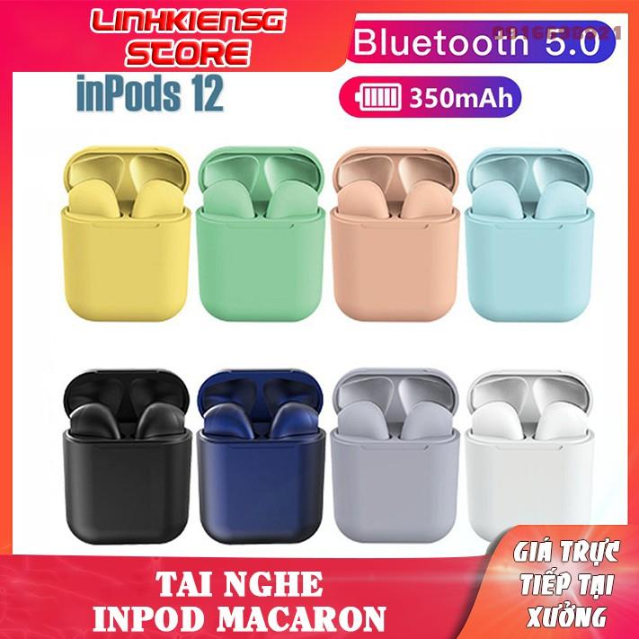 Tai nghe bluetooth inpodS 12 nhiều màu lựa chọn cảm biến vân tay