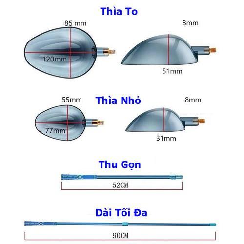 Thìa Ném Mồi Câu Cá Hỗ trợ làm tổ chuyên dụng câu đơn câu đài