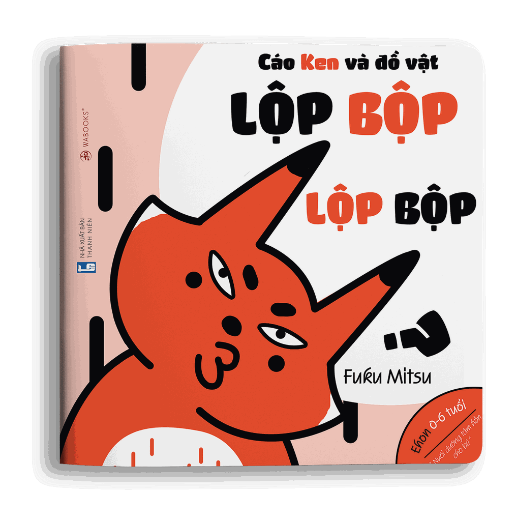 Ehon Âm Thanh Cáo Ken: Lộp bộp lộp bộp - Ehon Nhật Bản
