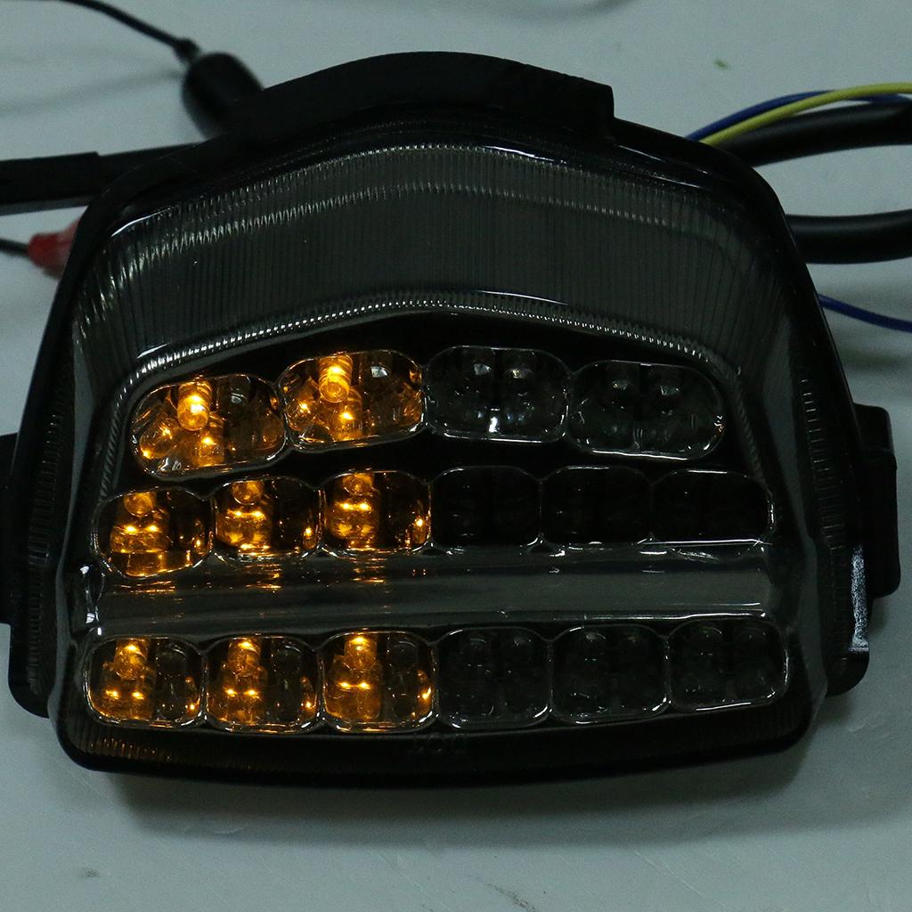 Replacement Smoke Lens Red LED Integrated Tail Light Fits for 2008-2016 Honda CBR 1000RR