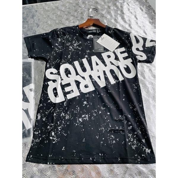 Áo polo loang rách, áo loang DSQUARE2, áo DSQ2, loang rách DSQUARE2