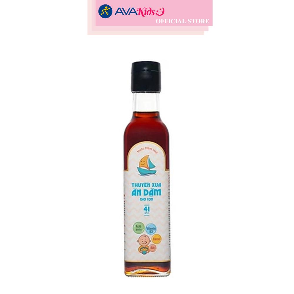 Nước mắm Thuyền Xưa ăn dặm cho bé 41°N chai 250 ml (từ 1 tuổi)