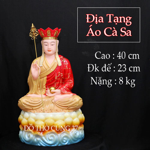TƯỢNG ĐỊA TẠNG - ÁO CÀ SA