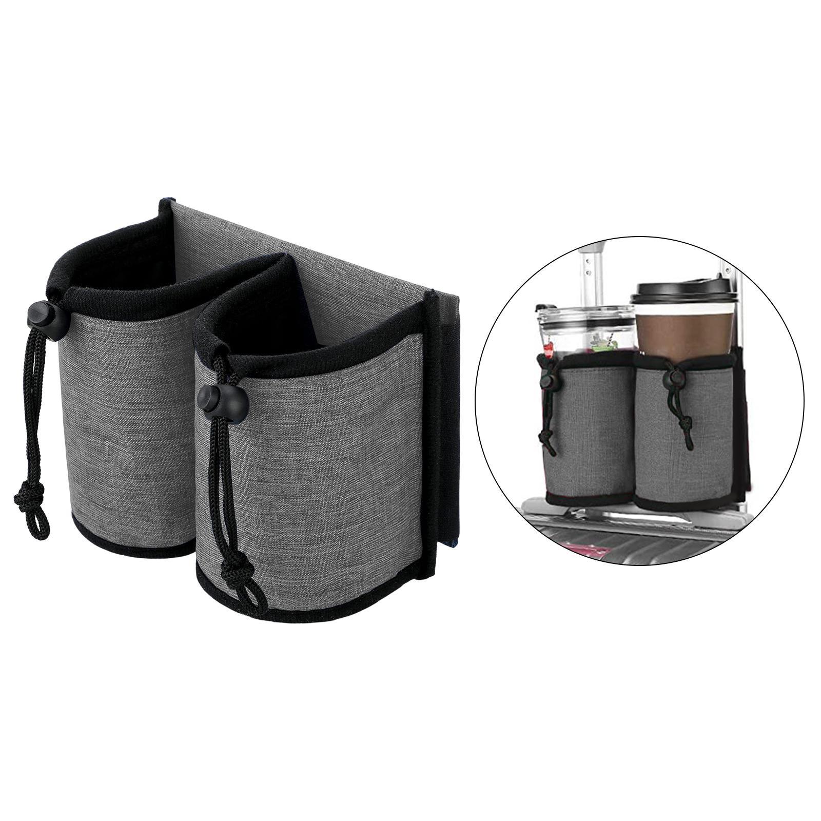 2Pcs Luggage Travel Cup Holder Accessories Bottle Holder for