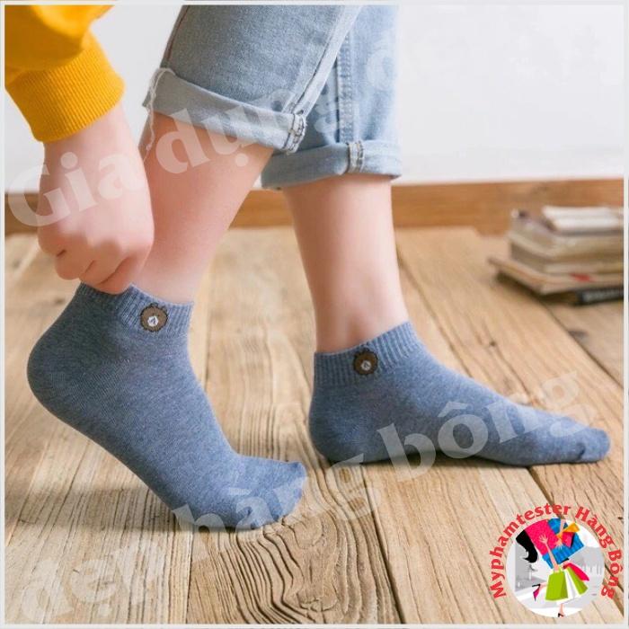 Túi 10 đôi tất gấu cotton co giãn cho bạn gái