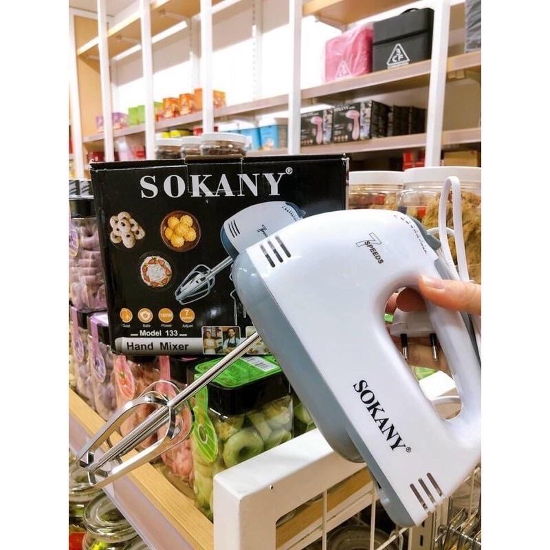 Máy đánh trứng SOKANY cầm tay 7 tốc độ- hàng chính hãng, chất lượng cao
